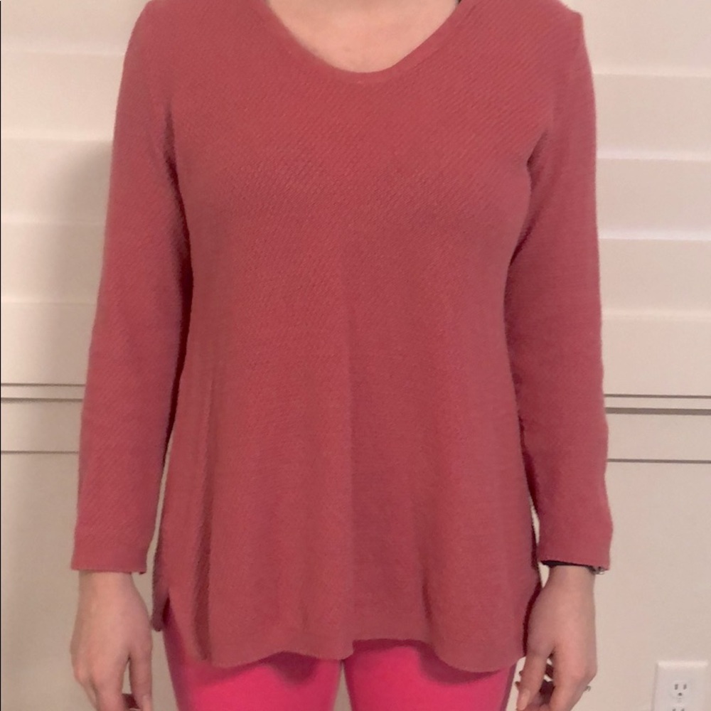 Pink sweater